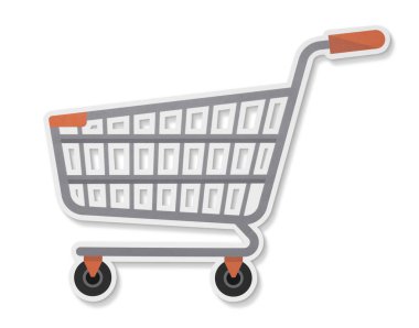 Bakkal alışveriş sepeti simge tasarlamak