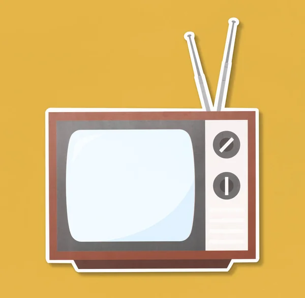 Retro Vector Illustration Icon — Stock Photo, Image