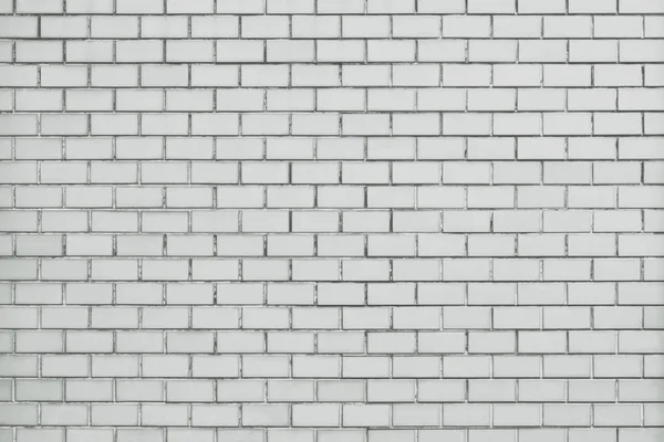 Witte Bakstenen Muur Textuur Achtergrond — Stockfoto