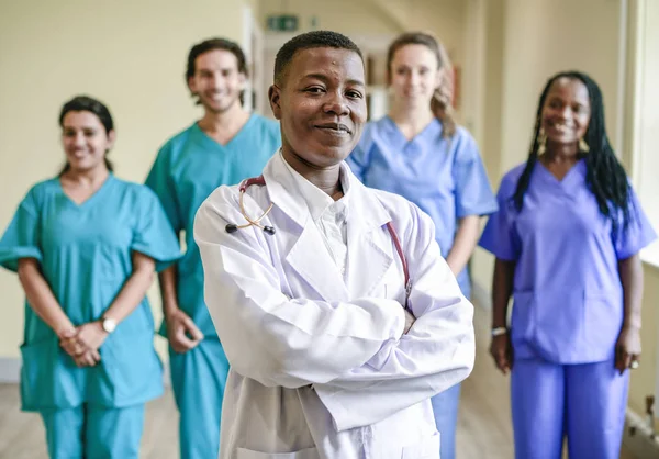 Équipe Médicale Dans Hôpital — Photo