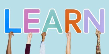 Kelime holding eller öğrenin