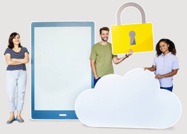 Internet güvenlik ve koruma kavramı ateş