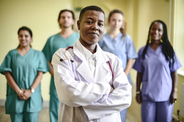 Equipe Médica Hospital — Fotografia de Stock