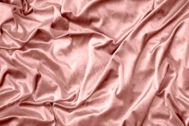 Pembe parlak ipek kumaş doku