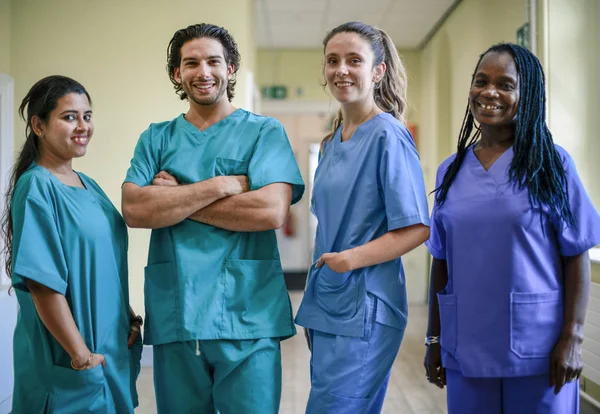 Equipe Médica Hospital — Fotografia de Stock