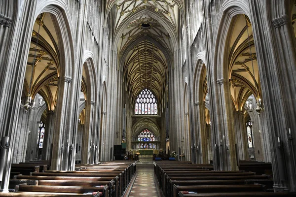 Mary Redcliffe Kilisesi Bristol Ngiltere — Stok fotoğraf