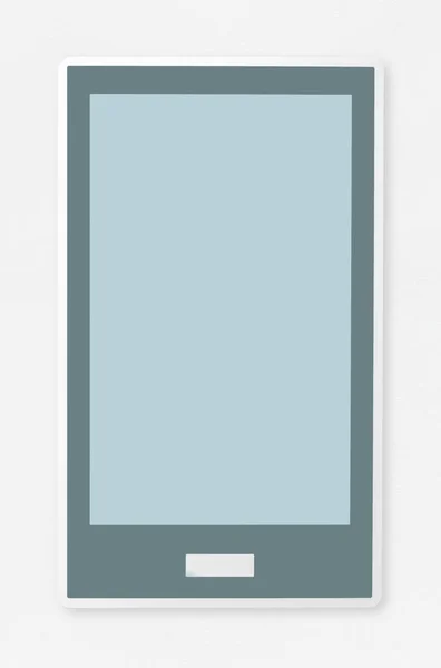 隔離された携帯電話のアイコン — ストック写真