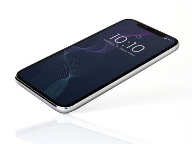 Tam ekran smartphone mockup tasarım