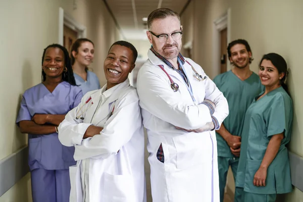 Squadra Medica Ospedale — Foto Stock