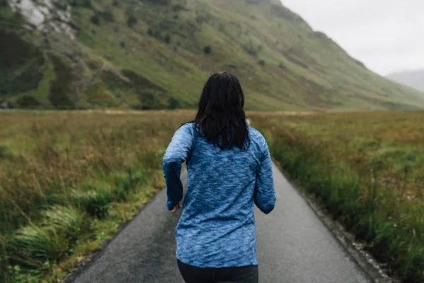 Jogger Uruchomiona Wsi — Zdjęcie stockowe