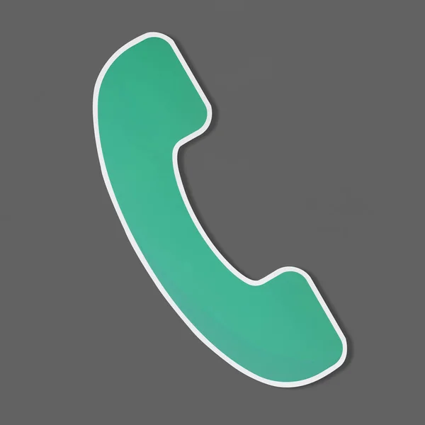 Logo Einer Telefonvektorillustration — Stockfoto