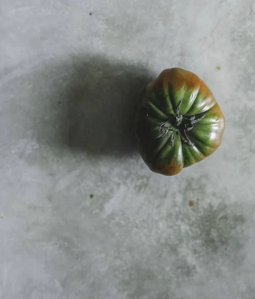 Tomate Reliquia Verde Orgánico Fresco — Foto de Stock