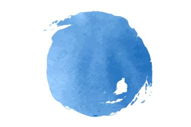 Pastel mavi suluboya arkaplan vektörü