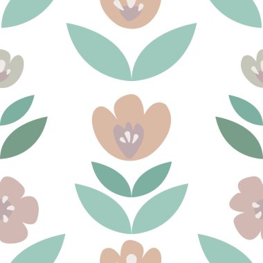 El çizimi güller ve bitkiler çizimi