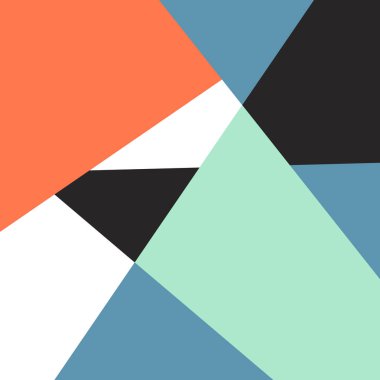 Renkli İsviçre grafik tasarım arka plan