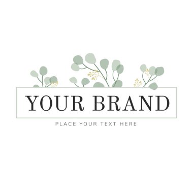 Yeşillik, markası logo vektör
