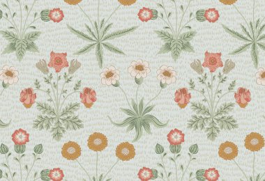 Daisy by William Morris (1834-1896). The MET Müzesi 'nden orijinal. Rawpixel tarafından dijital olarak geliştirilmiş.