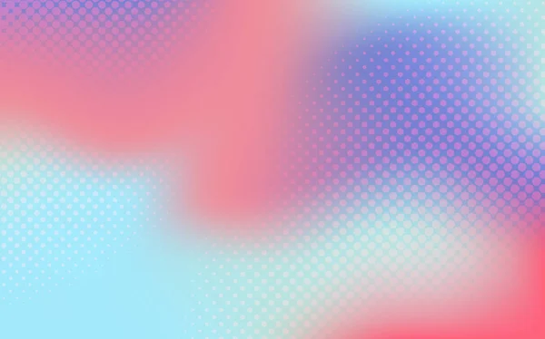 Multicolor Gradient Halvton Bakgrund Vektor — Stock vektor