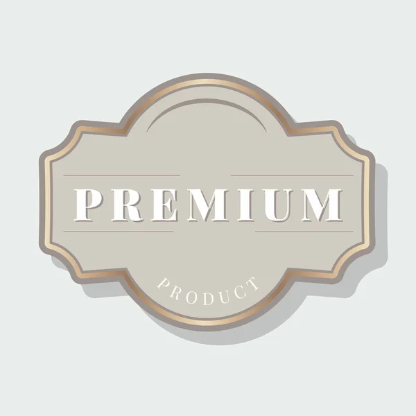 Vintage Premium Product Badge Vector — Stockvector