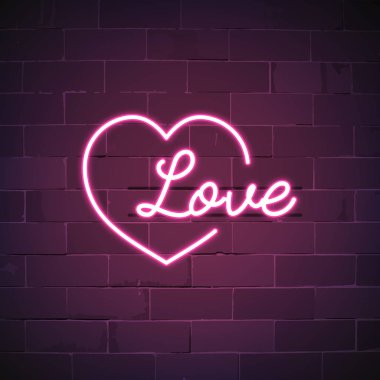 Aşk her yerde neon ışığı taşıyıcısıdır