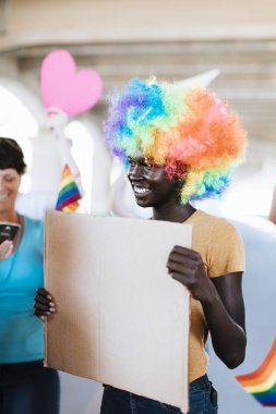 Neşeli gay gurur ve lgbt festivali