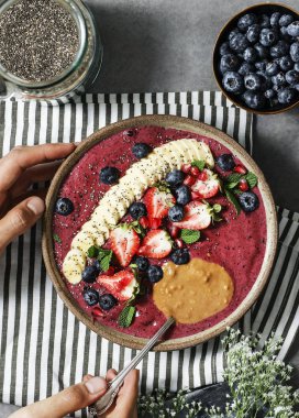 Acai kase iyi antioksidanlar dolu