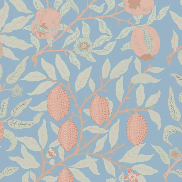 Fruit or Pomegranate by William Morris (1834-1896). Original from The MET Museum. Digitally enhanced by rawpixel.
