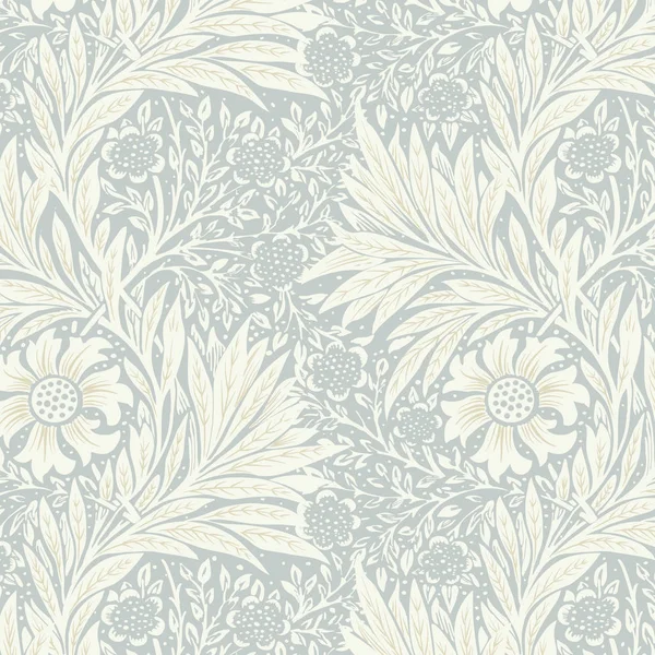 Marigold William Morris 1834 1896 Original Del Museo Met Mejorado — Vector de stock