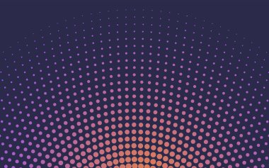 Turuncu gradyan yarım ton arkaplan vektörü