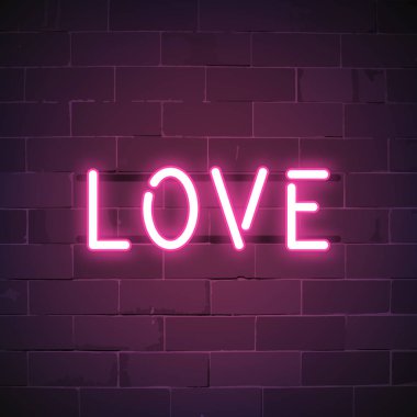 Aşk her yerde neon ışığı taşıyıcısıdır