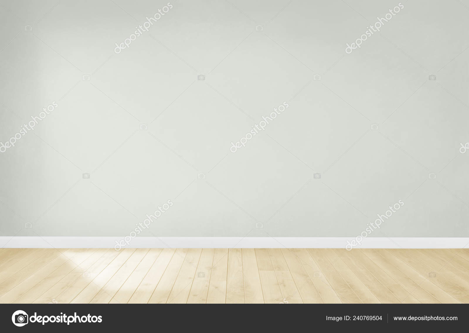 Light Green Wall Empty Room Wooden Floor Stock Photo C Rawpixel