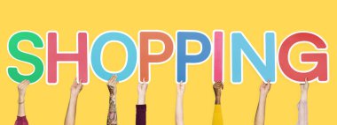 Kelime alışveriş holding eller