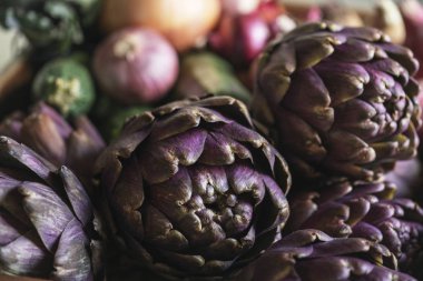 taze enginar yakın çekim