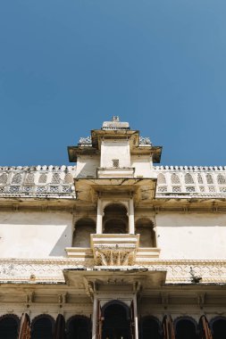 City Palace Udaipur Rajasthan, Hindistan'ın mimarisi