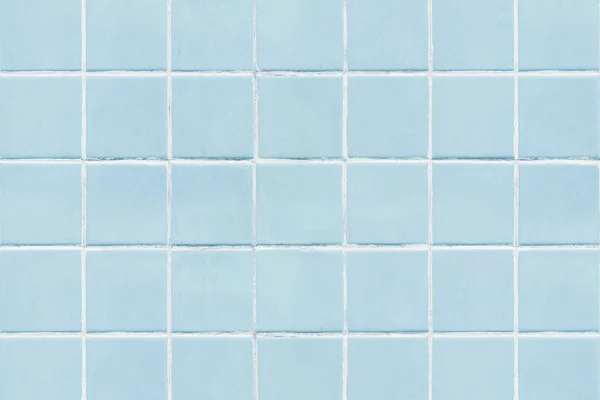 Blu Quadrato Piastrelle Texture Sfondo — Foto Stock