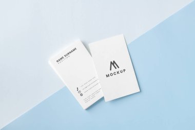 Kartvizit ve adı kart mockup
