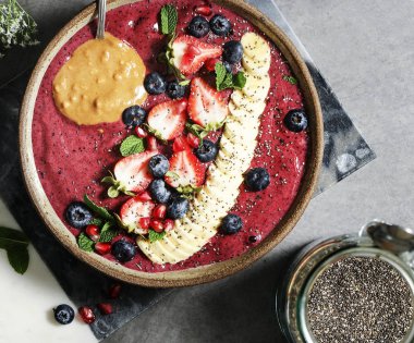 Acai kase iyi antioksidanlar dolu