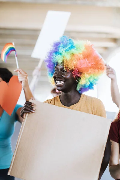 Neşeli Gay Gurur Lgbt Festivali — Stok fotoğraf