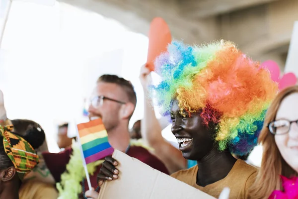Neşeli Gay Gurur Lgbt Festivali — Stok fotoğraf