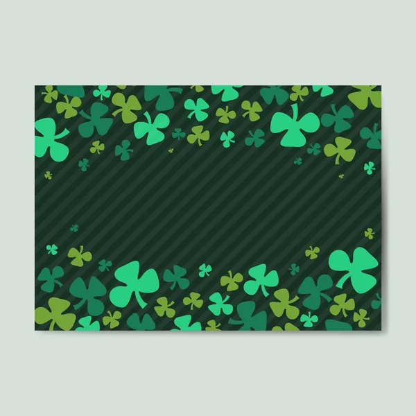 Patrick Day Background Vector — Stock Vector