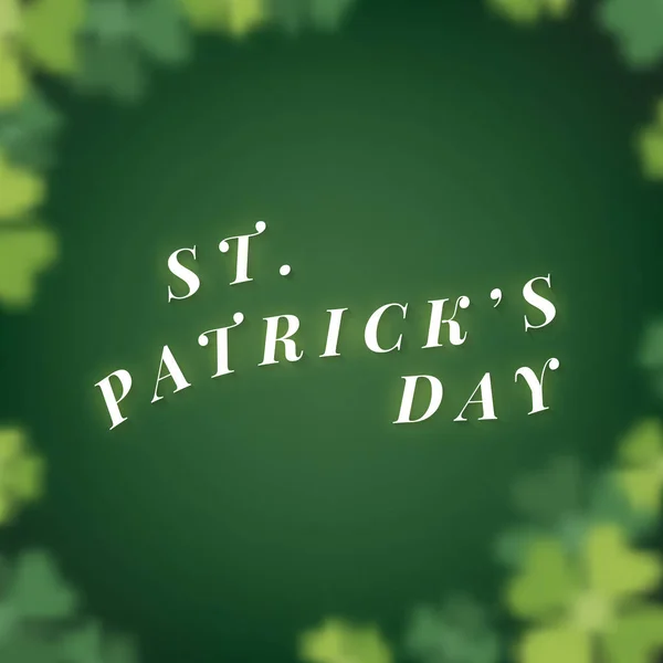 Vecteur Bannière Saint Patrick — Image vectorielle