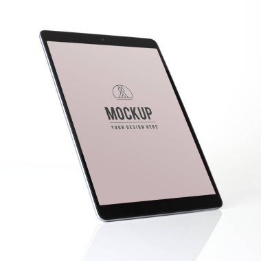 Tam ekran tablet mockup tasarım