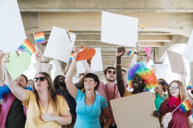 Neşeli gay gurur ve lgbt festivali