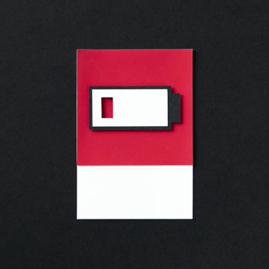 3D kağıt el sanatları sanat şarj pil