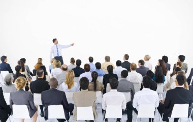 İş Adamları Seminer Toplantısı Tanıtım Konsepti