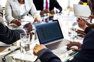 Yatırım borsa verileri analiz iş grafiği