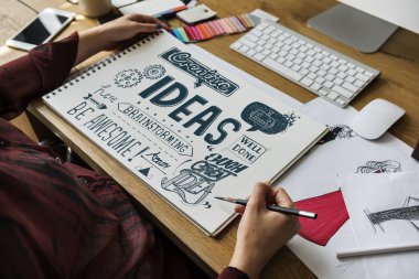 İlham fikirler tasarım yaratıcı düşünme Word