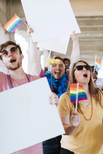 欢快的同性恋骄傲和Lgbt节 — 图库照片