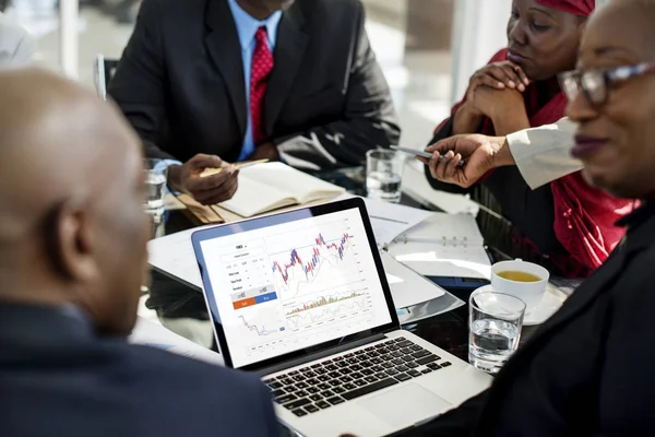 Graphic Investment Stock Market Data Analysis Business — Stock Photo, Image