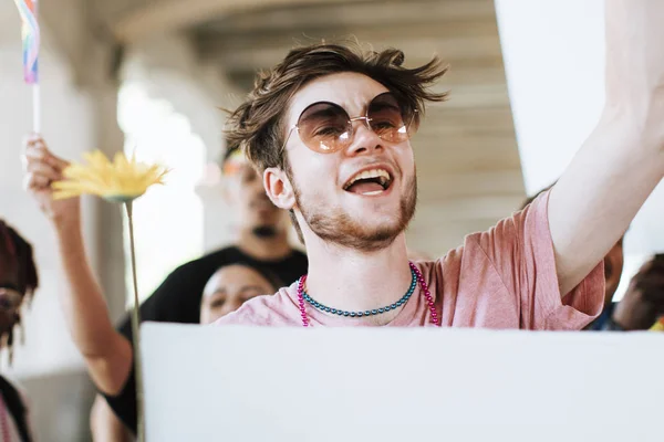 Allegro Gay Uomo Orgoglio Festival — Foto Stock